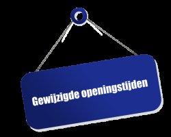 Aangepaste openingsuren